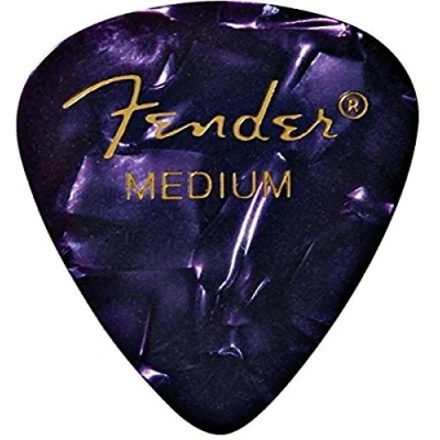 Image of Fender 098 2351 308 351 Shape Premium Picks, Medium, Ocean Turquoise, 144 Count