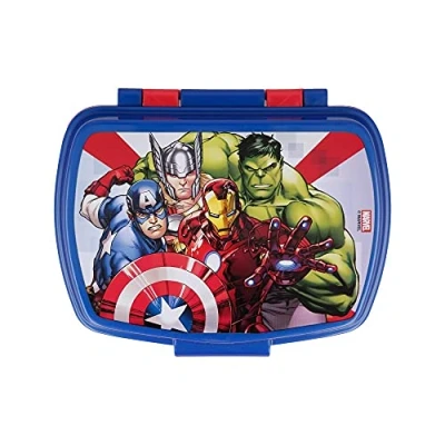 Image of Avengers Sandwich Lunch Snack Box Kids Children School