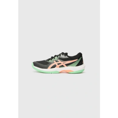 Image of ASICS Men&#039;s Game FF Padel Sneaker, Black Vivid Coral, 10.5 UK