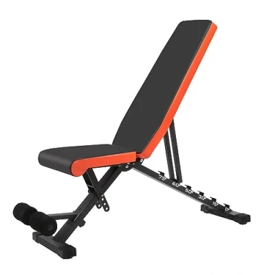 Image of Weight Bench Adjustable Workout Full Body Training Utility Incline Decline for Home Gym
