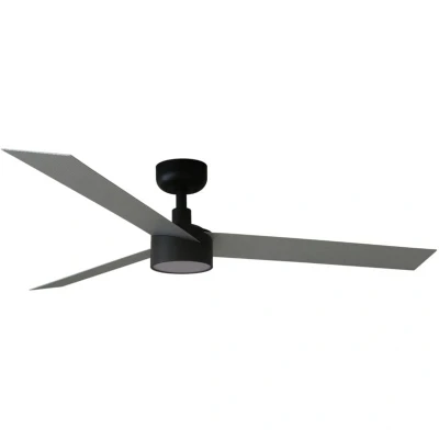 Image of Cruiser Large Led Black DC Ceiling Fan 6 Speed, Aluminium Blade