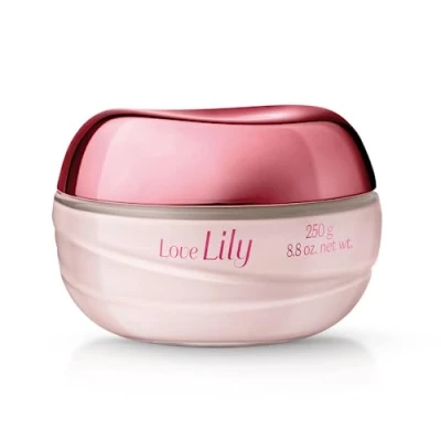 Image of Boticario Linha Lily (Love) Creme Acetinado Hidratante Corporal 250 Gr (Boticario Collection Satiny Moisturizing Body Cream Net 8.8 Oz)