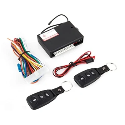 Image of WANGCL Universal Car Alarm Systems Auto Remote Central Kit Anti Theft Security System Door Lock Keyless Entry Locking with Control