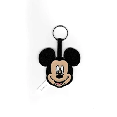 Image of Pyramid International Mickey Mouse (Face) Woven Keychains, Multi, One Size