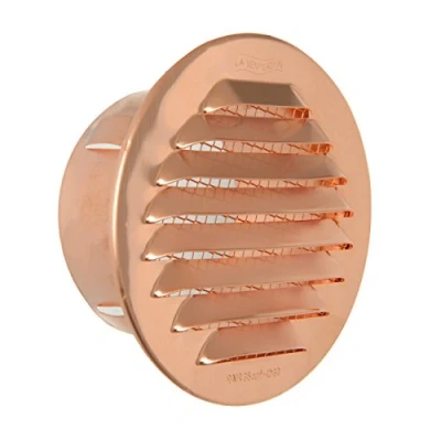 Image of La Ventilation GTR80R Round Grille Copper 106 mm