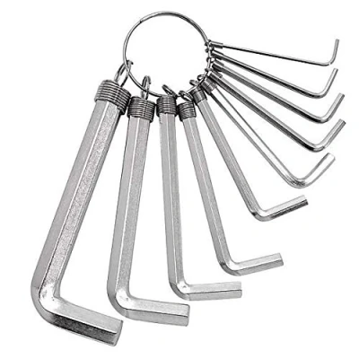 Image of fiXte® Hex Key Set and Keyring, 10 Piece