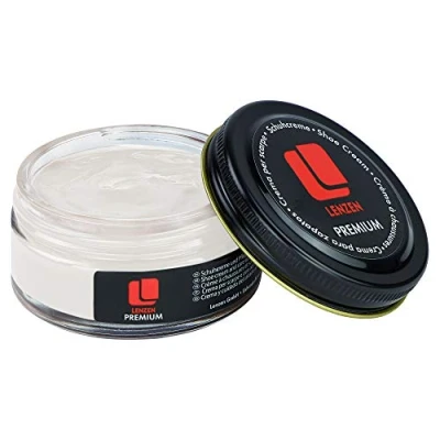 Image of Lenzen Shoe Polish I Leather Cream for Smooth and Grained (Silver)