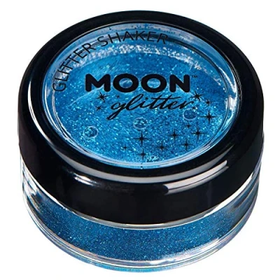 Image of Classic Fine Glitter Shakers by Moon Blue Cosmetic Festival Makeup for Face, Body, Nails, Hair, Lips 5g