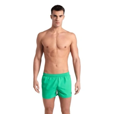Image of arena Fundamentals X Short Men&#039;s Swimwear for Beach and Pool, in Soft Recycled Fabric with QuickDrying, Inner Mesh Briefs