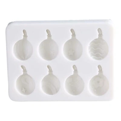 Image of Celebratory Cake Decorating Balloon Moulds Functional Silicone Set for Embellishments with Designs