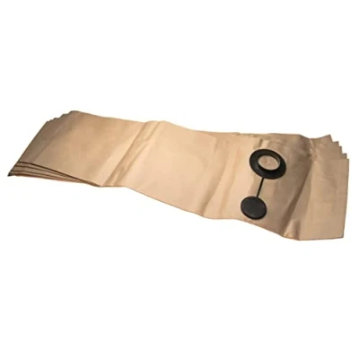 Image of 5x Filter Bag compatible with wap Alto Turbo xl Dust Extractor, paper, 29.7 cm x 99.6 cm, Sand Coloured Vhbw