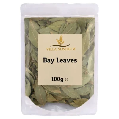 Image of Dried Bay Leaves Hand Selected 100g by Villa Nostrum