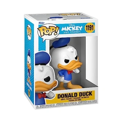 Image of Funko Pop! Disney: Classics Donald Duck Collectable Vinyl Figure Gift Idea Official Merchandise Toys for Kids &amp; Adults Movies Fans Model Collectors and Display