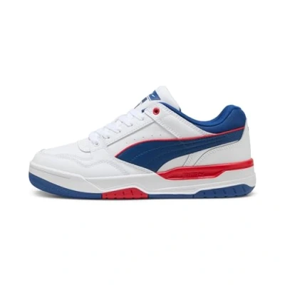 Image of PUMA Unisex Rebound Retro Sneaker, for All TIME RED Clyde Royal White, 8.5 UK