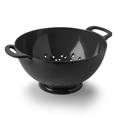Image of Zeal G210T Melamine Colander/Strainer (20cm) Dark Grey