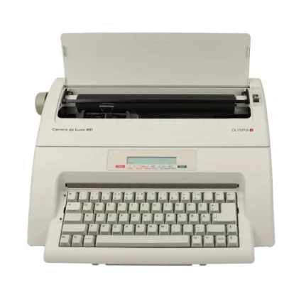 Image of Olympia Carrera de Luxe MD 252661001 Typewriter Ribbon, Writing Performance 11 Characters per Second