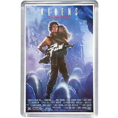 Image of Aliens Classic Horror Movie Poster Fridge Magnet 5 x 7.5 cm