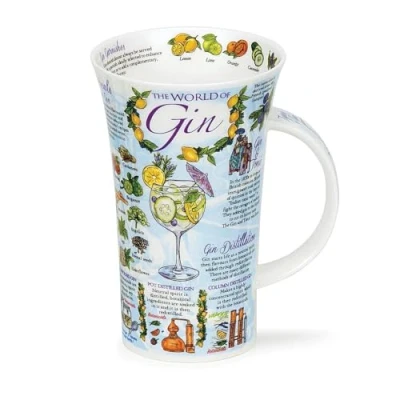 Image of Dunoon Glencoe World of Gin Fine Bone China Mug