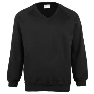 Image of Maddins MD02M men&#039;s Sweatshirt in Black
