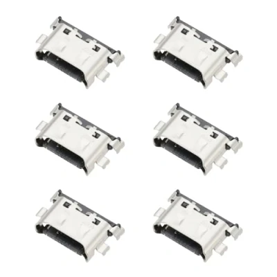 Image of ECSiNG 6Pcs USB Type C Charging Port Connector Tail Plug Interface Laptop Jack Socket compatible with Huawei MateBook D14