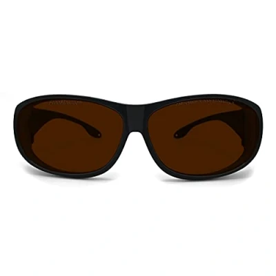 Image of FREEMASCOT Professional OD 6+ 190nm 550nm / 800nm 1700nm Wavelength Laser Safety Glasses for 405nm, 450nm, 520nm, 532nm, 808nm, 980nm,1064nm Light (Style 4)