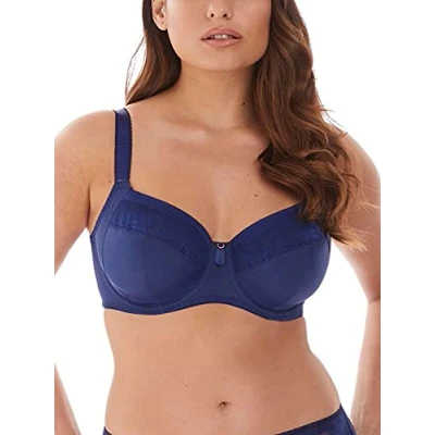 Image of Fantasie Womens Illusion Bra Blue material_polyamide Size 34G