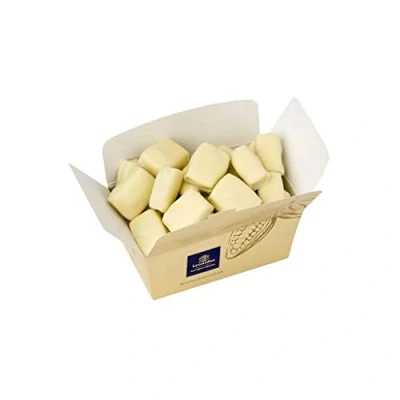 Image of Leonidas White Manon Chocolates, 28 Luxury Belgian Buttercream Coffee Chocolates
