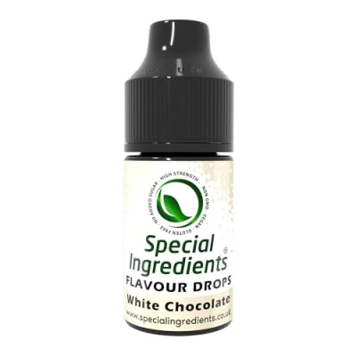 Image of White Chocolate Flavour Drop 1 Litre Highly Concentrated Versatile Food Flavouring Vegan, Non GMO, Gluten Free