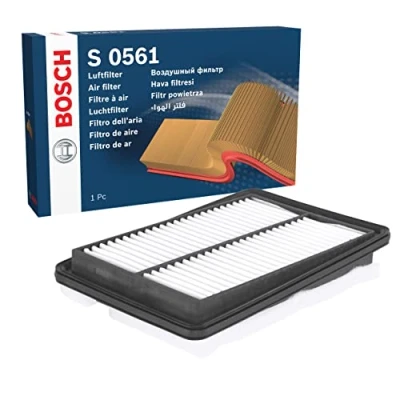 Image of 165464BA1A, 165464BA1B, 165464BC2A Air Filter BOSCH F 026 400 561 45mm 172,5mm 253mm Insert NISSAN: Qashqai 2, RENAULT: Kadjar