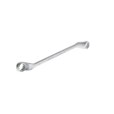 Image of GEDORE Double ended ring Spanner, AF 24+27 mm, Offset, 5 angled, Slender, Bi hex, UD profile, 2 24X27