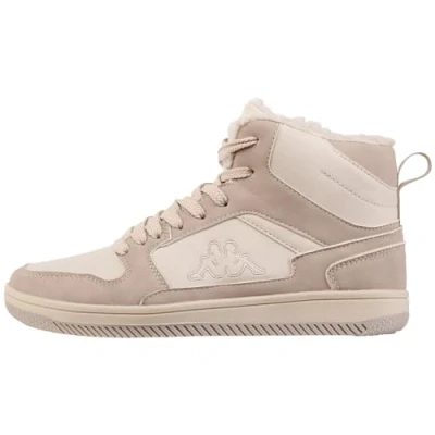 Image of Kappa Unisex Style Code: 243374 Lineup Fur Sneaker, Offwhite Beige, 5 UK