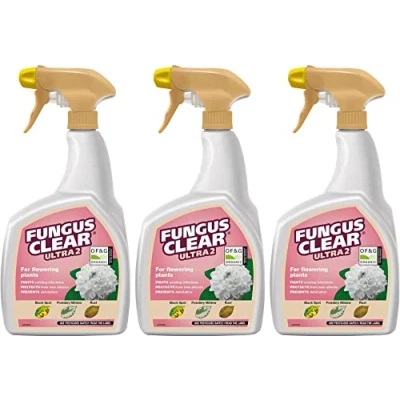 Image of FungusClear Ultra 2 Ready to Use Plant Protection Spray (800ml) x 3