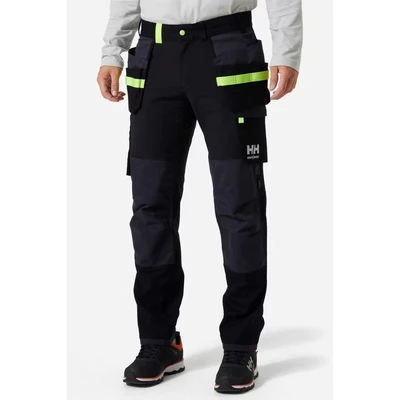 Image of Helly Hansen Oxford 4X Construction Pant Black/Ebony EU Size 43.5