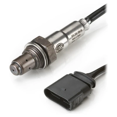 Image of 36906265 Lambda sensor HELLA 6PA 009 166 951 before catalytic converter Regulating Probe VOLKSWAGEN: Golf 4, Lupo / 3L, Bora Saloon