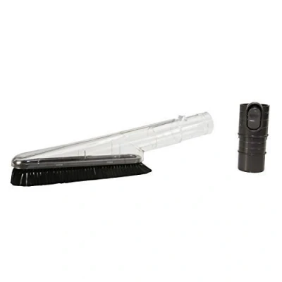 Image of Vacspare Soft Dusting Brush &amp; Adapter Compatible with Dyson DC01, DC03, DC04, DC07 DC14 Vacuum Cleaners