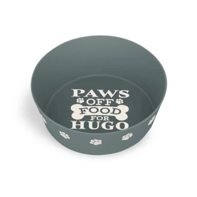 Image of Personalised Dog Bowl (Hugo)