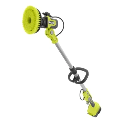 Image of Ryobi RWTS18 0 18V ONE Plus Telescopic Scrubber with Water Feed (Bare Tool)