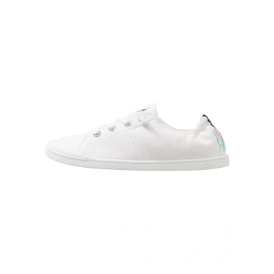 Image of Roxy Bayshore Trainers, Women&#039;s, Size: 3, White Textile