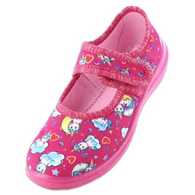 Image of Beck Girl&#039;s Dream Loafer, Fuchsia, 6.5 UK Child