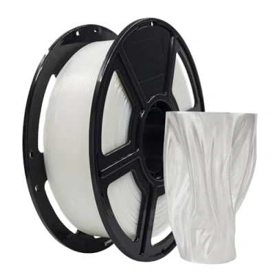 Image of FLASHFORGE 3D Printer Filament, PLA PRO Filament 1.75mm, 1KG Spool (2.2lbs), Dimensional Accuracy +/ 0.02mm for FDM Printers, Better Tenacity &amp; No Knotting (Natural)
