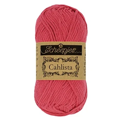 Image of Scheepjes Cahlista 258 Rosewood Yarn 10x50g