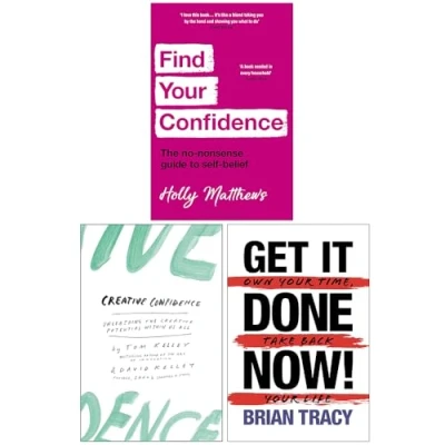 Image of Find Your Confidence, Creative Confidence &amp; Get it Done Now! 3 Books Collection Set