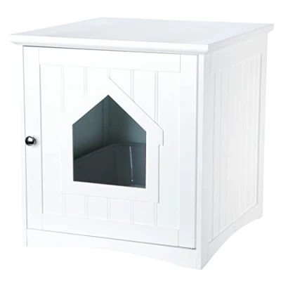 Image of TRIXIE House For Cat Toilets, 49 x 51 cm, White