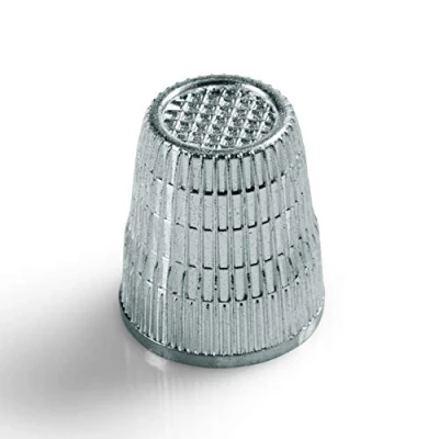 Image of Prym Thimble, Metal, Silver, 2 x 1.5 cm