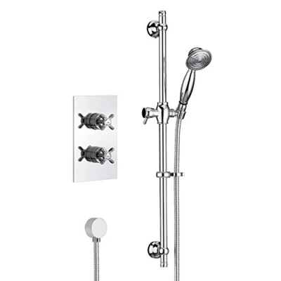Image of Bristan 1901 SHWR PK Complete Shower Pack, Traditional Style Chrome