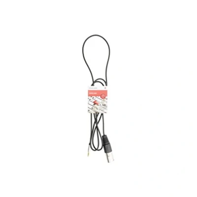 Image of Chord XLR 3 Pin Male to 3.5mm cable For PC Headphone Mixer MIC