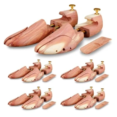 Image of Langer &amp; Messmer Red Cedar Shoe Trees, Size UK 6.5/7.5, The Original