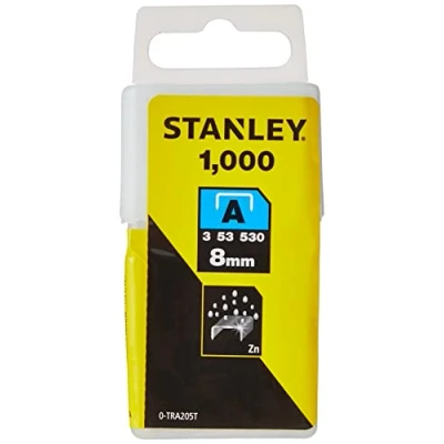 Image of Stanley STA0TRA205T Light Duty Staple 8MM (1000) 0 TRA205T