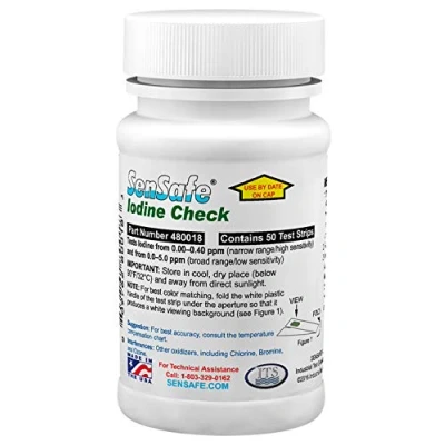 Image of ITS Europe 480018 SenSafe Iodine Test