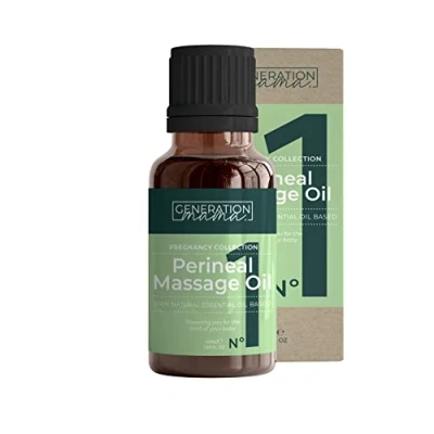 Image of Generation Mama Perineal Massage Oil 100% Natural Made in The UK Perineum for Use Pregnancy Labour Preparation Prevent Tears During Childbirth and Episiotomy Pre Birth Essentials